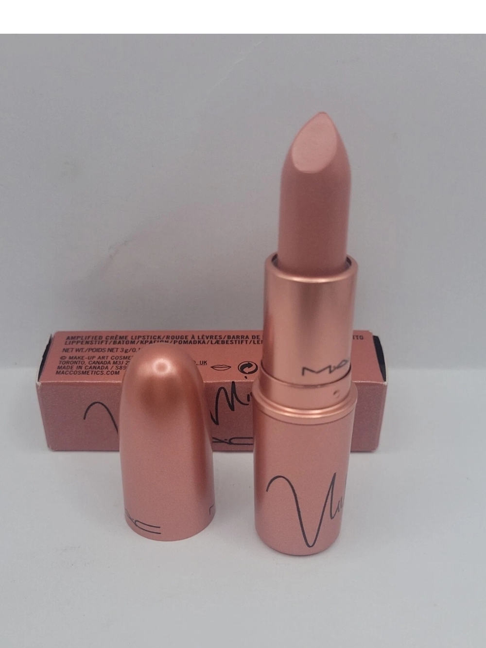 MAC Cosmetics Amplified Lipstick Nikki Nude